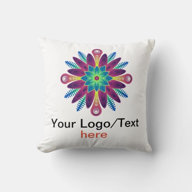 Cojín decorativo promocional (Anverso)