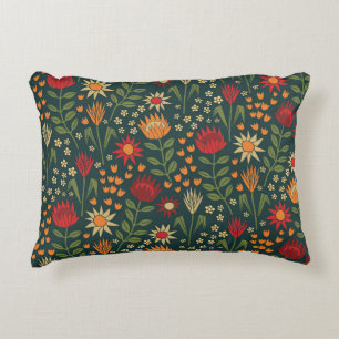 Cojín Decorativo Protea Bloque floral Imprimir oscilaciones de Mill