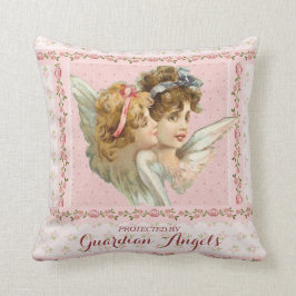 Cojín Decorativo Protegido por ángeles de guarda