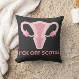 Cojín Decorativo Protesta contra la prohibición del aborto en SCOTU