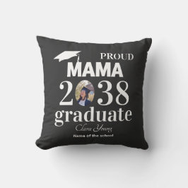 Cojín Decorativo Proud mama personalized graduation