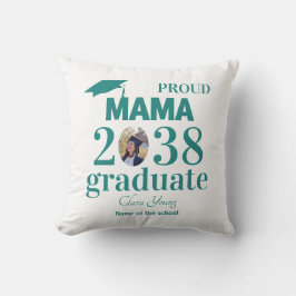 Cojín Decorativo Proud mama personalized graduation