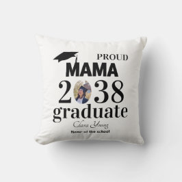Cojín Decorativo Proud mama personalized graduation