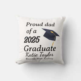 Cojín Decorativo Proud mom of graduate 