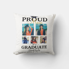 Cojín Decorativo Proud mom of graduate 2025