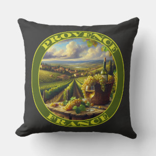 Cojín Decorativo Provenza Francia País Vino