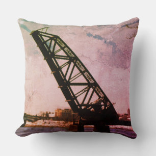 Cojín Decorativo Providence, RI 'Stuck Up Bridge'