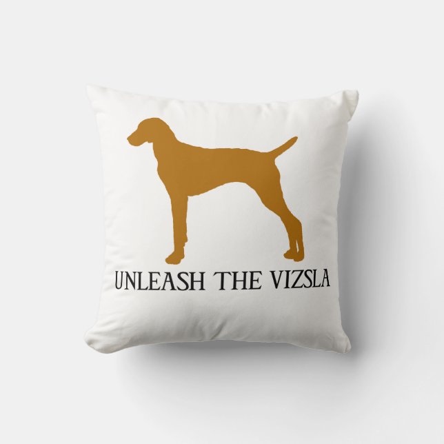 COJÍN DECORATIVO PROVOQUE EL VIZSLA (Anverso)