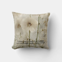 Cojín Decorativo Psalm 139: 14 Throw Pillow