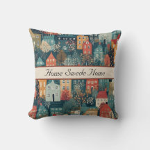 Pueblo acogedor Hygge arte popular nórdico, person