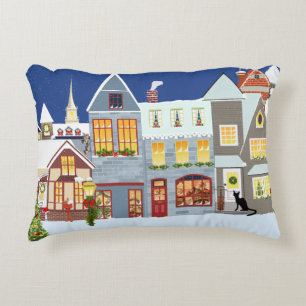 Cojín Decorativo Pueblo del navidad