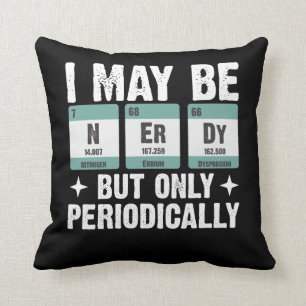 Cojín Decorativo Puede Que Esté Nervioso Pero Sólo Periódicament