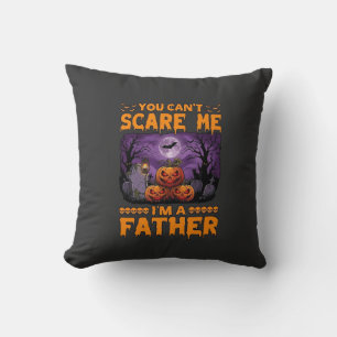 Cojín Decorativo Puedes Asustarme Padre Calabazas de Halloween Ceme