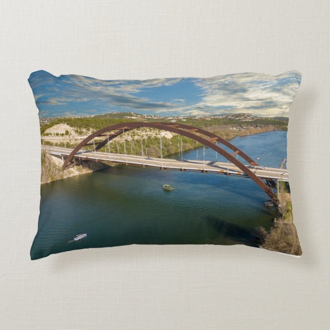 Cojín Decorativo Puente Austin Pennybacker (Anverso)