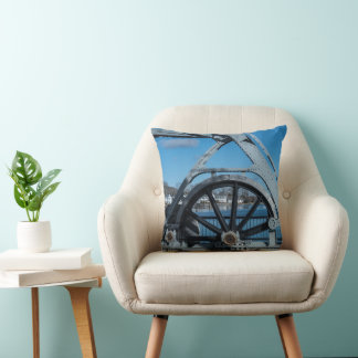 Cojín Decorativo Puente Bascule del río Mystic – Históricos Mystic