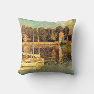 Cojín Decorativo Puente de Argenteuil Claude Monet