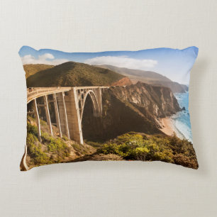 Cojín Decorativo Puente de Bixby, Sur grande, California, los