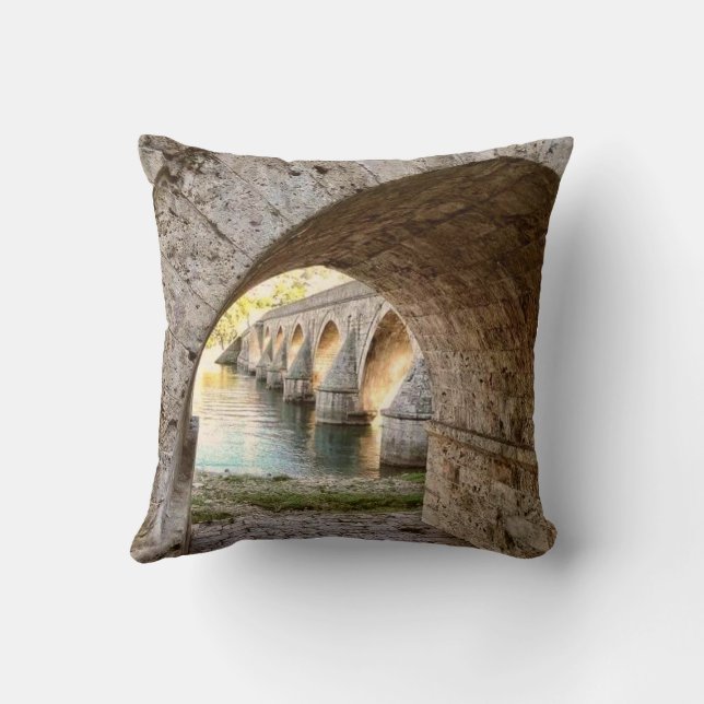 Cojín Decorativo Puente de Drina (Reverso)