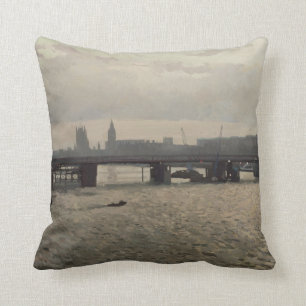 Cojín Decorativo Puente de Hungerford del puente de Waterloo