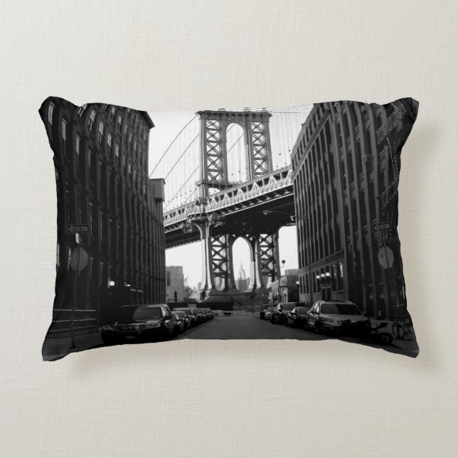 COJÍN DECORATIVO PUENTE DE MANHATTAN (Anverso)