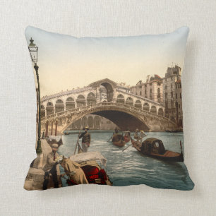 Cojín Decorativo Puente de Rialto II, Venecia, Italia