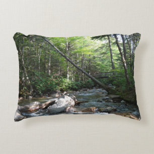 Cojín Decorativo Puente del río Pemigewasset en New Hampshire
