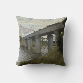 Cojín Decorativo Puente ferroviario de Argenteuil (ferrocarril) (po