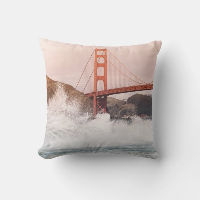 COJÍN DECORATIVO PUENTE GOLDEN GATE (Anverso)