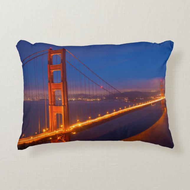 Cojín Decorativo Puente Golden Gate, California (Anverso)