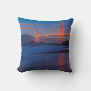 Cojín Decorativo Puente Golden Gate de San Francisco California