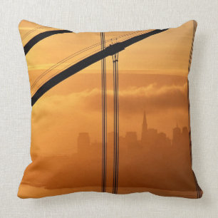 Cojín Decorativo Puente Golden Gate delante del San Francisco