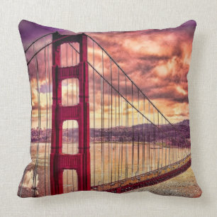 Cojín Decorativo Puente Golden Gate en San Francisco, California