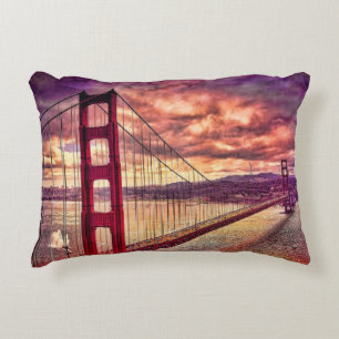 Cojín Decorativo Puente Golden Gate en San Francisco, California