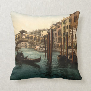 Cojín Decorativo Puente I, Venecia, Italia de Rialto