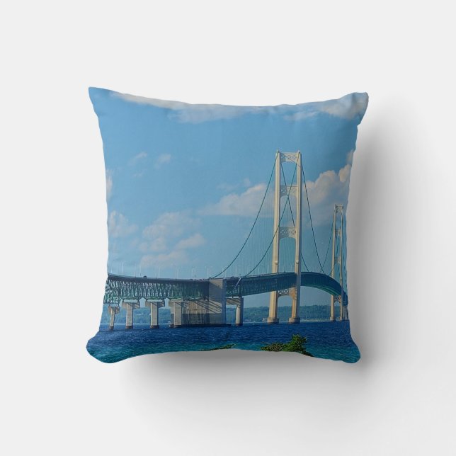 Cojín Decorativo Puente Pillow Mackinac (Anverso)