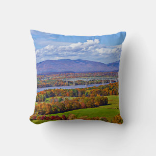 Cojín Decorativo Puente Rhinecliff en otoño