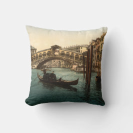 Cojín Decorativo Puente Rialto I, Venecia, Italia