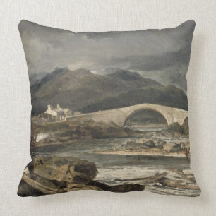 Cojín Decorativo Puente Tummel, Perthshire, c.1801-03 (aceite en pa