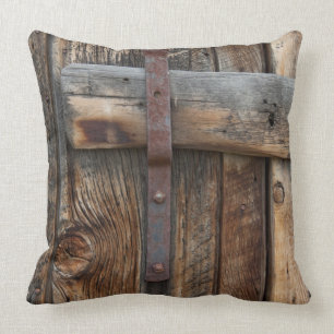 Cojín Decorativo Puerta de madera cerrada, California