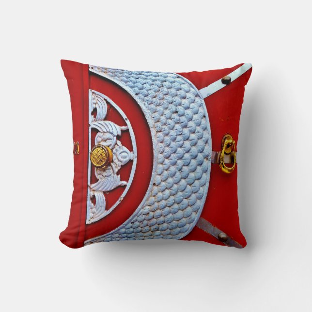 Cojín Decorativo Puerta roja (Anverso)