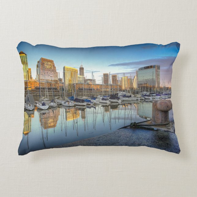 Cojín Decorativo Puerto Madero (Anverso)