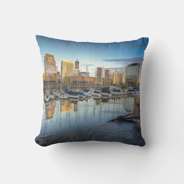 Cojín Decorativo Puerto Madero (Anverso)