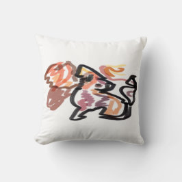 Cojín Decorativo Puesta de sol de Wolf Autumn