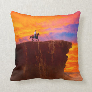 Cojín Decorativo Puestas del sol del oeste salvajes