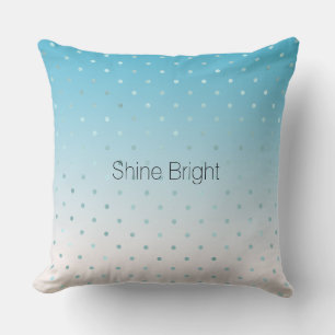 Cojín Decorativo Puestos de vidrio Aqua Ombre