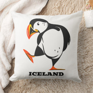 Cojín Decorativo Puffin de Islandia