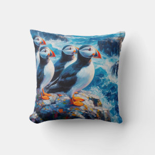Cojín Decorativo Puffins