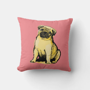 Cojín Decorativo Pug