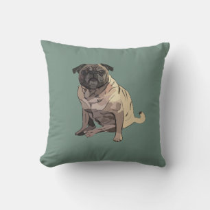 Cojín Decorativo Pug