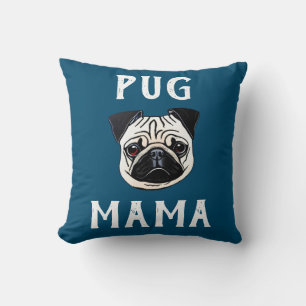 Cojín Decorativo Pug Mama
